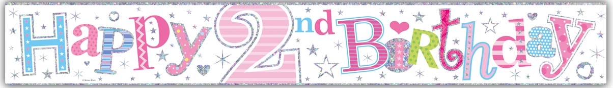 BANNER,Age 2 Girl [Packs Only]