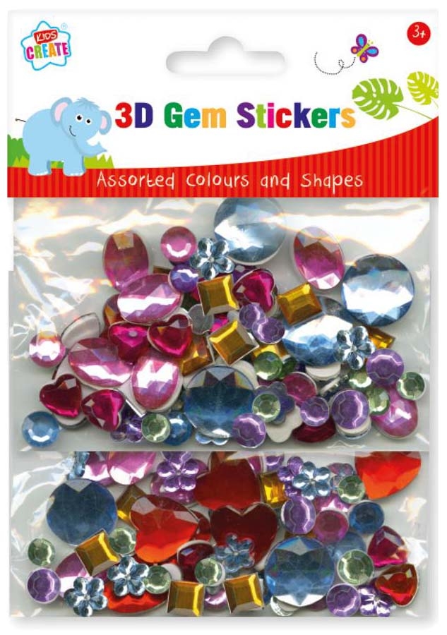 STICKERS,3D Gems [Splittable]
