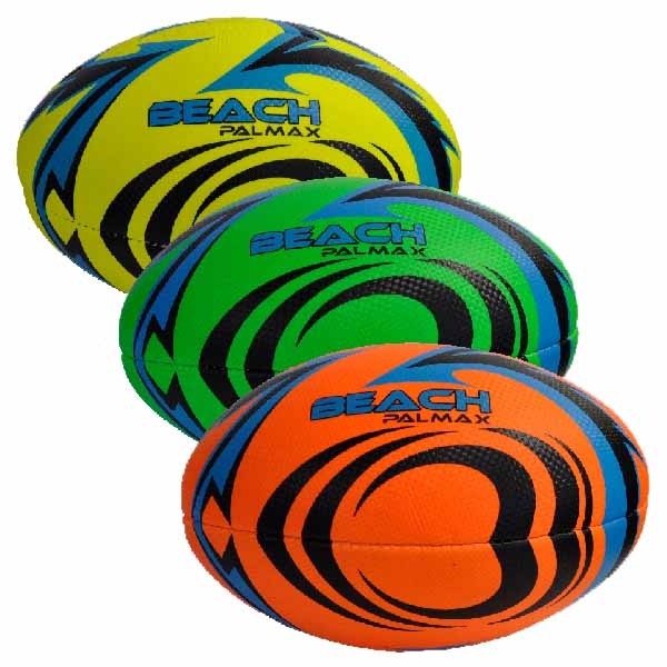 RUGBY BALL, Size 5, Soft Touch 3 Asst Col. [Splittable]