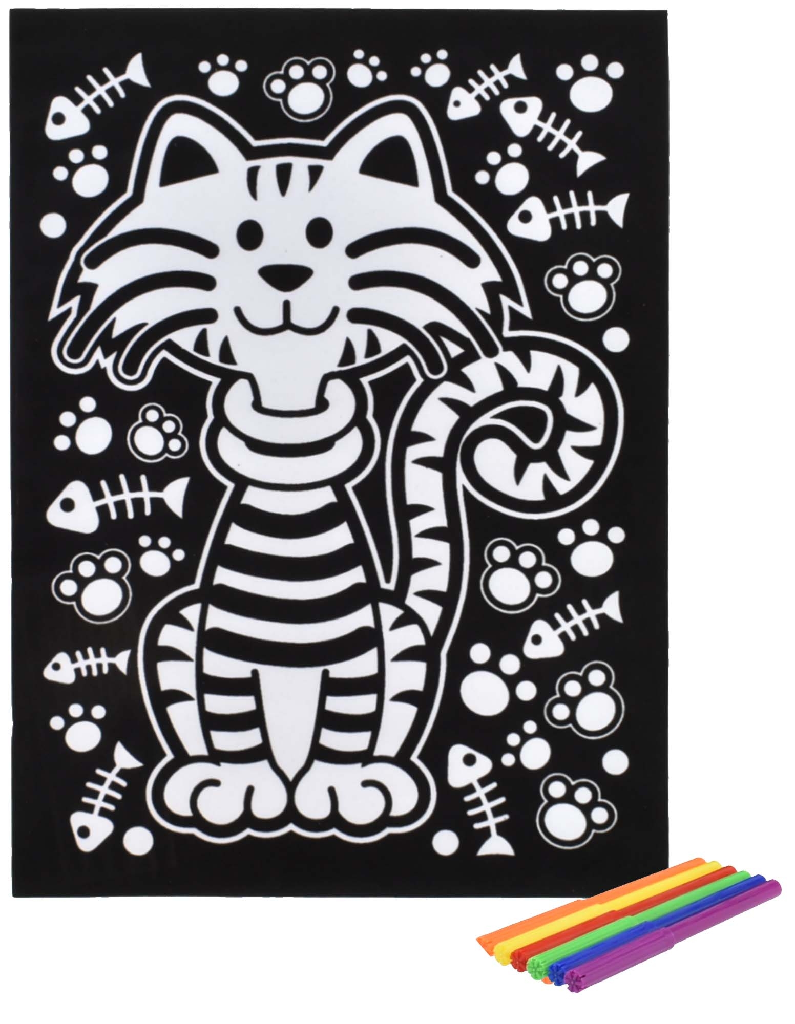 COLOUR FELT,Including 6 Pens 11x15 CDU [Splittable]