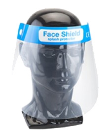FACE SHIELD, Splash Protector Anti fog, In Poly Bag [Splittable]