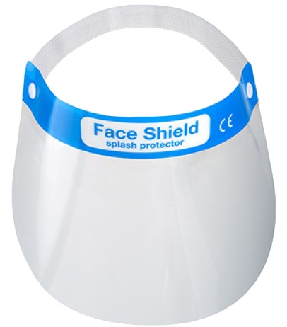 FACE SHIELD, Splash Protector Anti fog, In Poly Bag [Splittable]