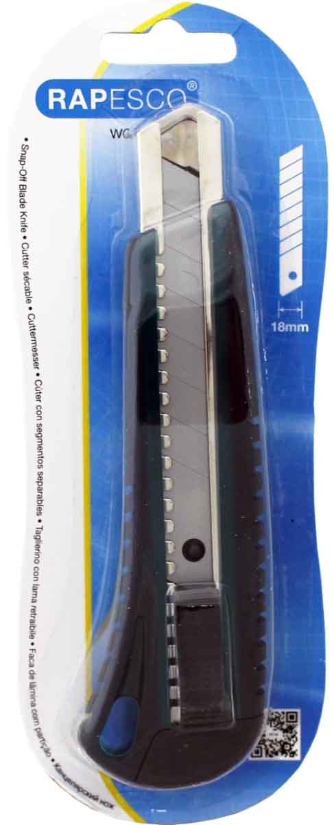 CRAFT KNIFE, 18mm Wide Snap off Blade. RAPESCO, I/cd [Splittable]