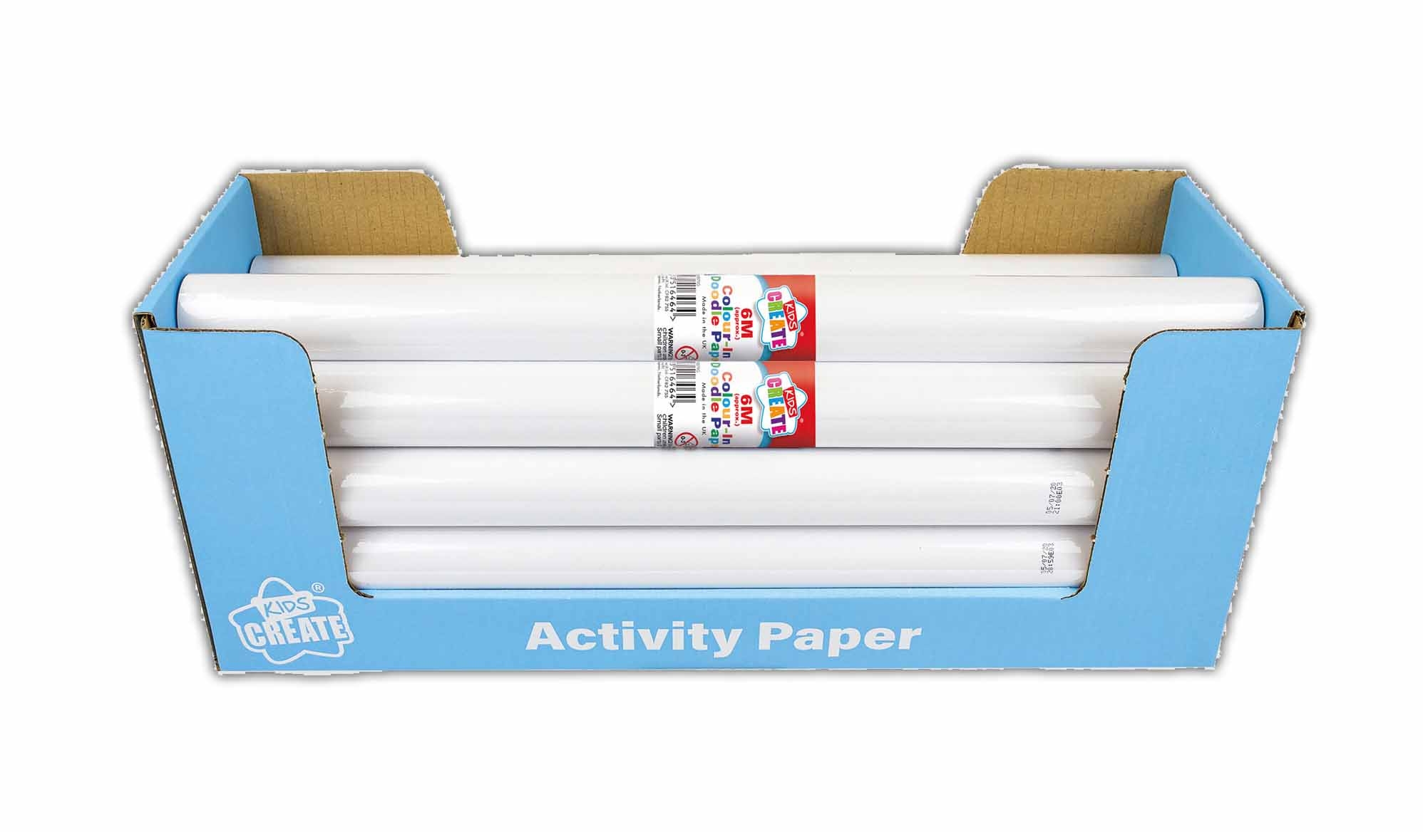 PAPER ROLLS,Drawing 50cm x 8M (Was 3.49) [Splittable]