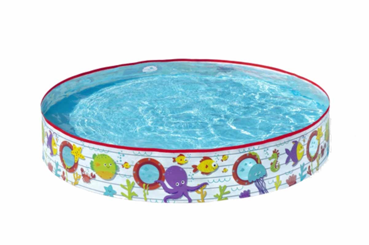 PADDLING POOL,60 x10in Rigid 435Ltr. Bxd [Splittable]