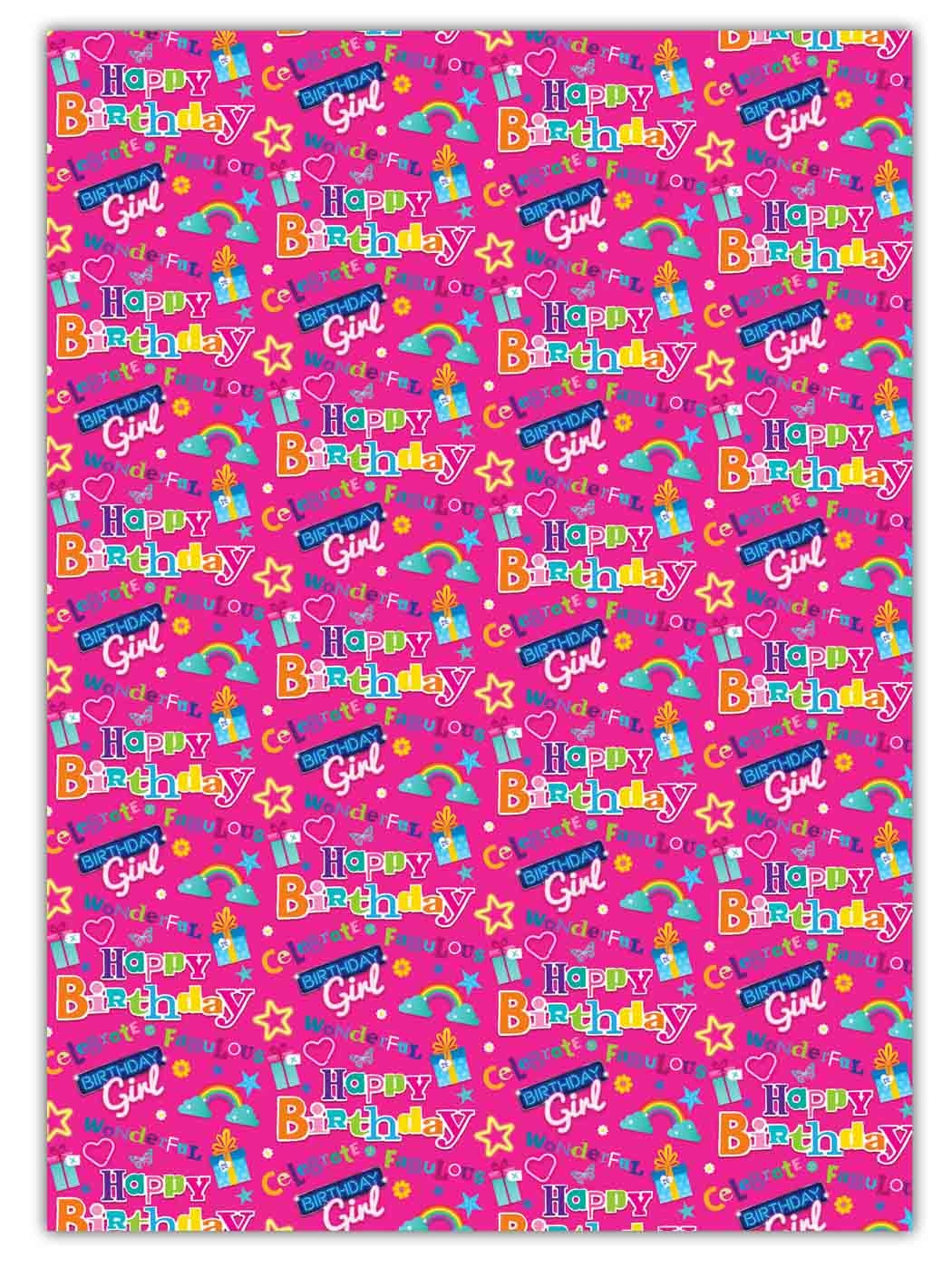 GIFT WRAP,Pink Text [Packs Only]