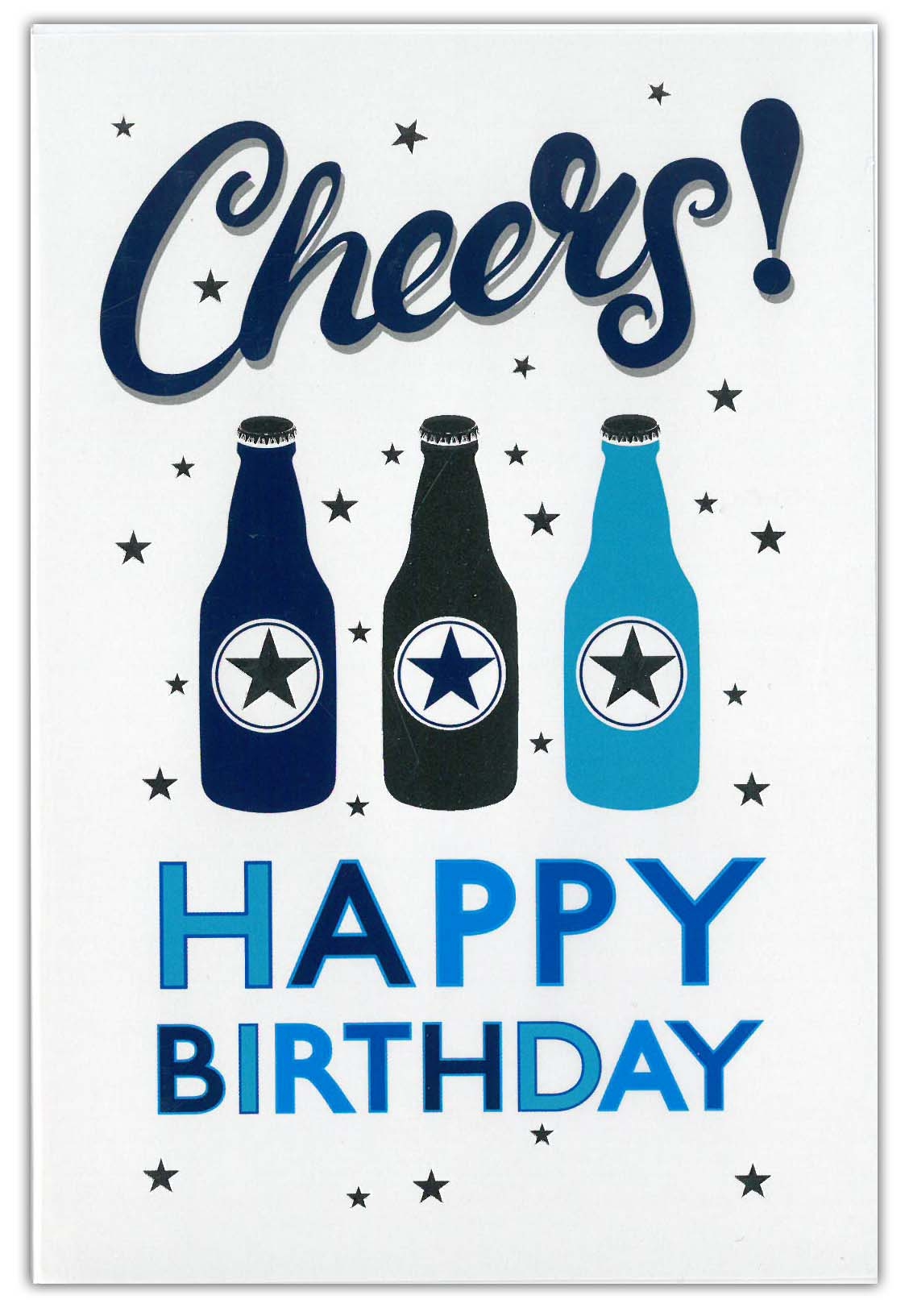 BIRTHDAY CARDS,6`s Beer Bottles
