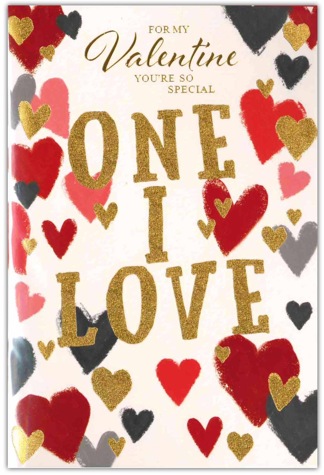 VALENTINE`S CARDS,Open 6`s Hearts