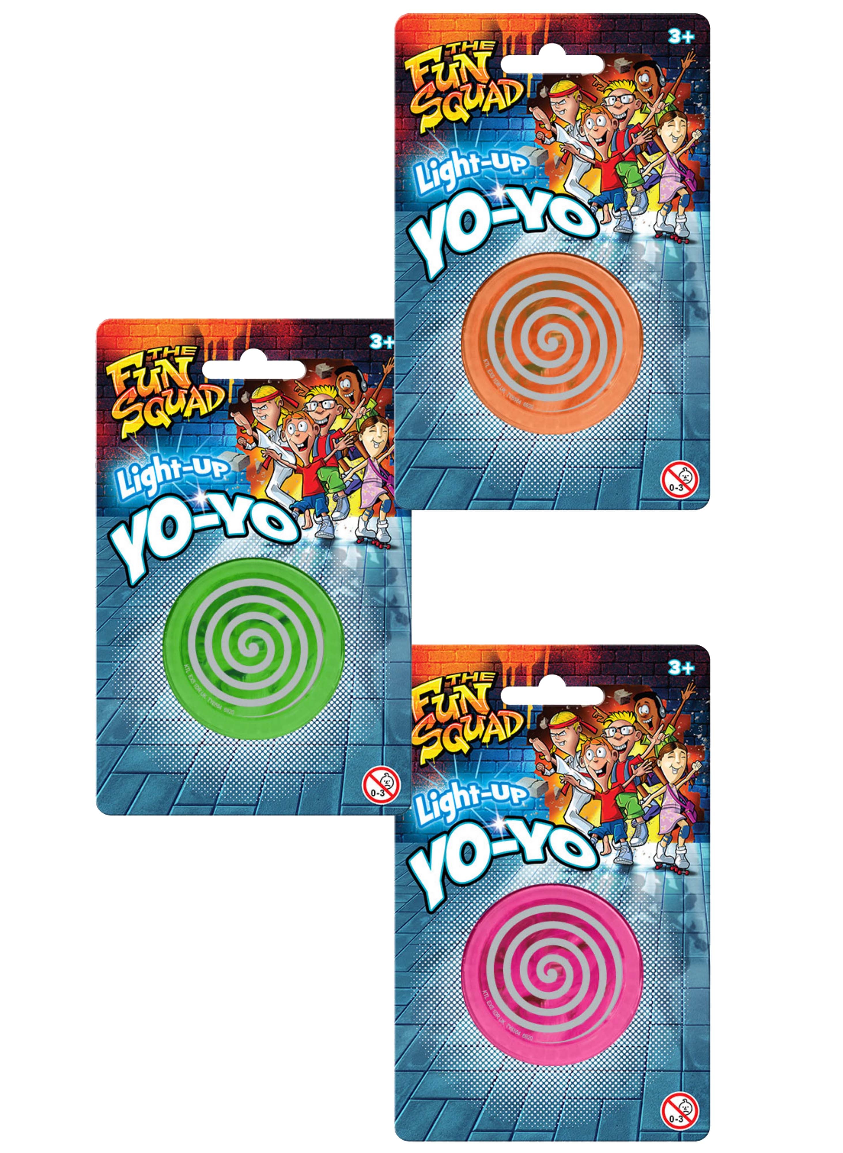 YO YO,Light Up Fun Squad Assorted I/cd [Splittable]