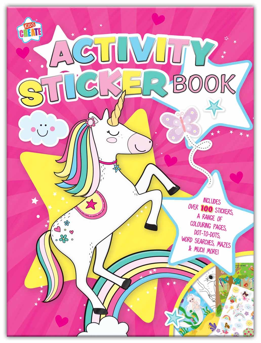 ACTIVITY/STICKER BOOK,Girls (Was 2.69) [Splittable]