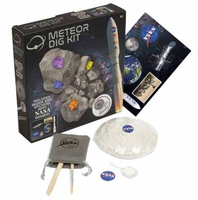 METEOR DIG OUT KIT, Inc Badge & Stickers, NASA (Was 5.99) [Splittable]