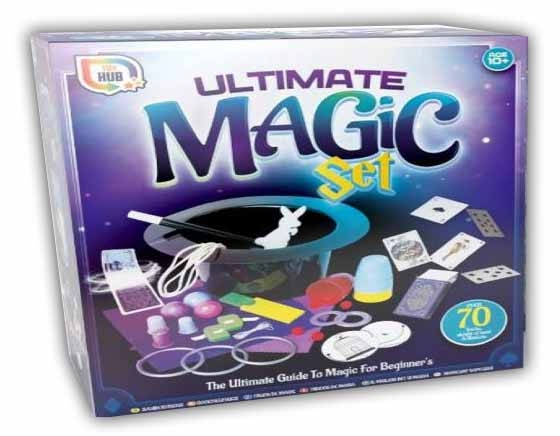 MAGIC SET,Beginners Guide Book Over 70 Tricks (Was 11.99) [Splittable]
