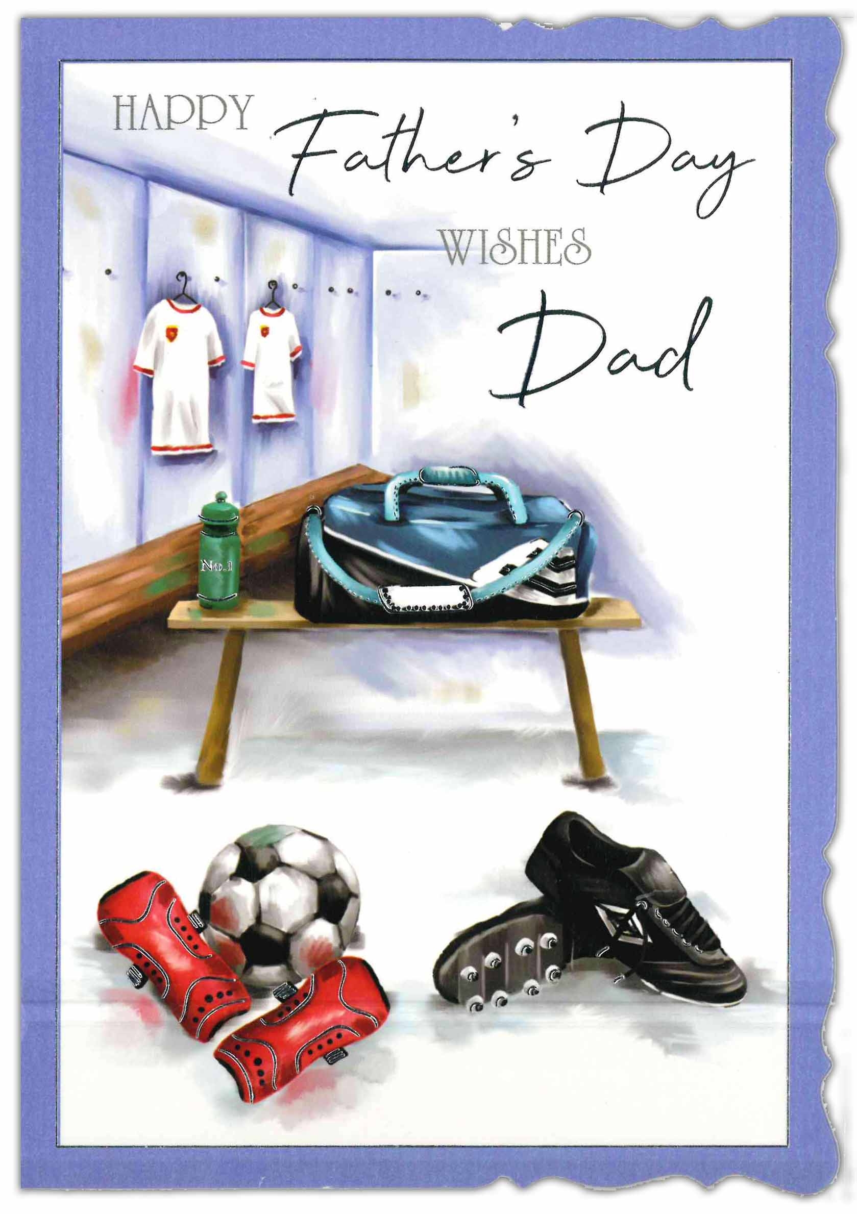 FATHER`S DAY CARDS,6`s Footy Changing Room (Was 1.15)