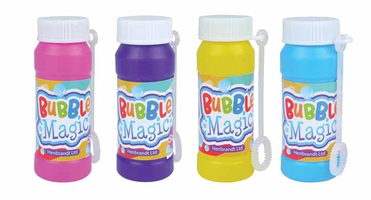 BUBBLE TUBS, BUBBLE MAGIC 50ml CDU [Packs Only]