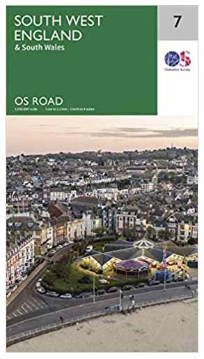MAP,O/S Road Map 7-South West England [Splittable]