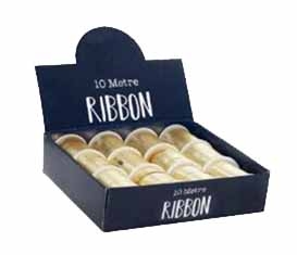 RIBBON COP,Gold 10mm x 10M [Packs Only]