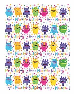 GIFT WRAP,Monsters [Packs Only]