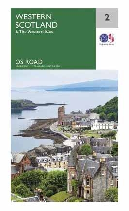 MAP,O/S Road Map 2 - Western Scotlane & The Western Isles [Splittable]