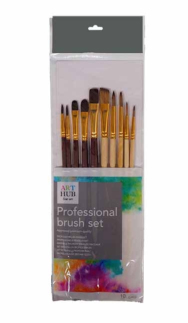 PAINT BRUSH,Professional 10`s H/pk [Splittable]