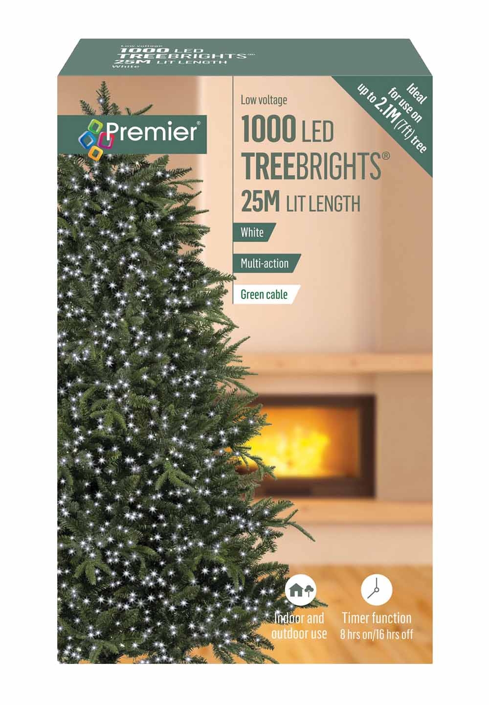 LIGHTS,LED Treebrights White 1000`s 25m