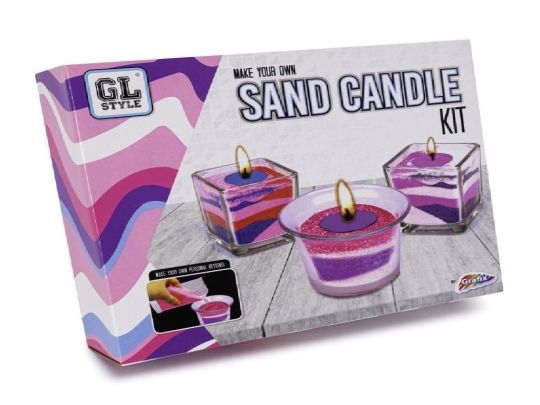 SAND CANDLE KIT, Make Your Own Boxed [Splittable]