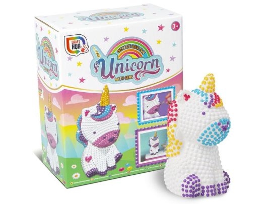 UNICORN Decorate Your Own With Gems, Boxed [Splittable]