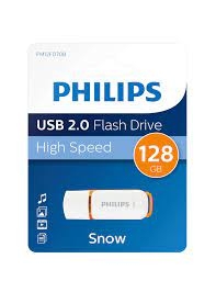 USB 2.0 FLASH DRIVE High Speed 128GB Philips I/cd