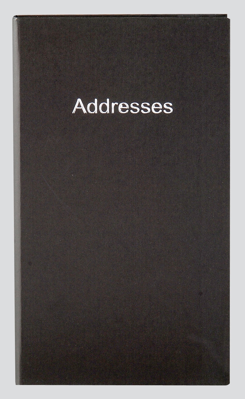 ADDRESS BOOK,Slim 85x148mm Asst. [Splittable]