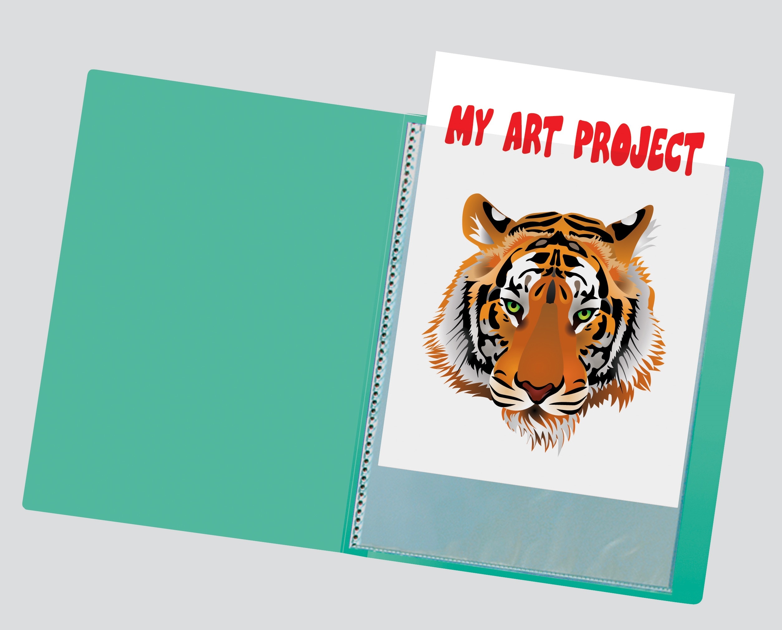 DISPLAY BOOK,A3 20 Pocket Pastel Flexicover [Packs Only]