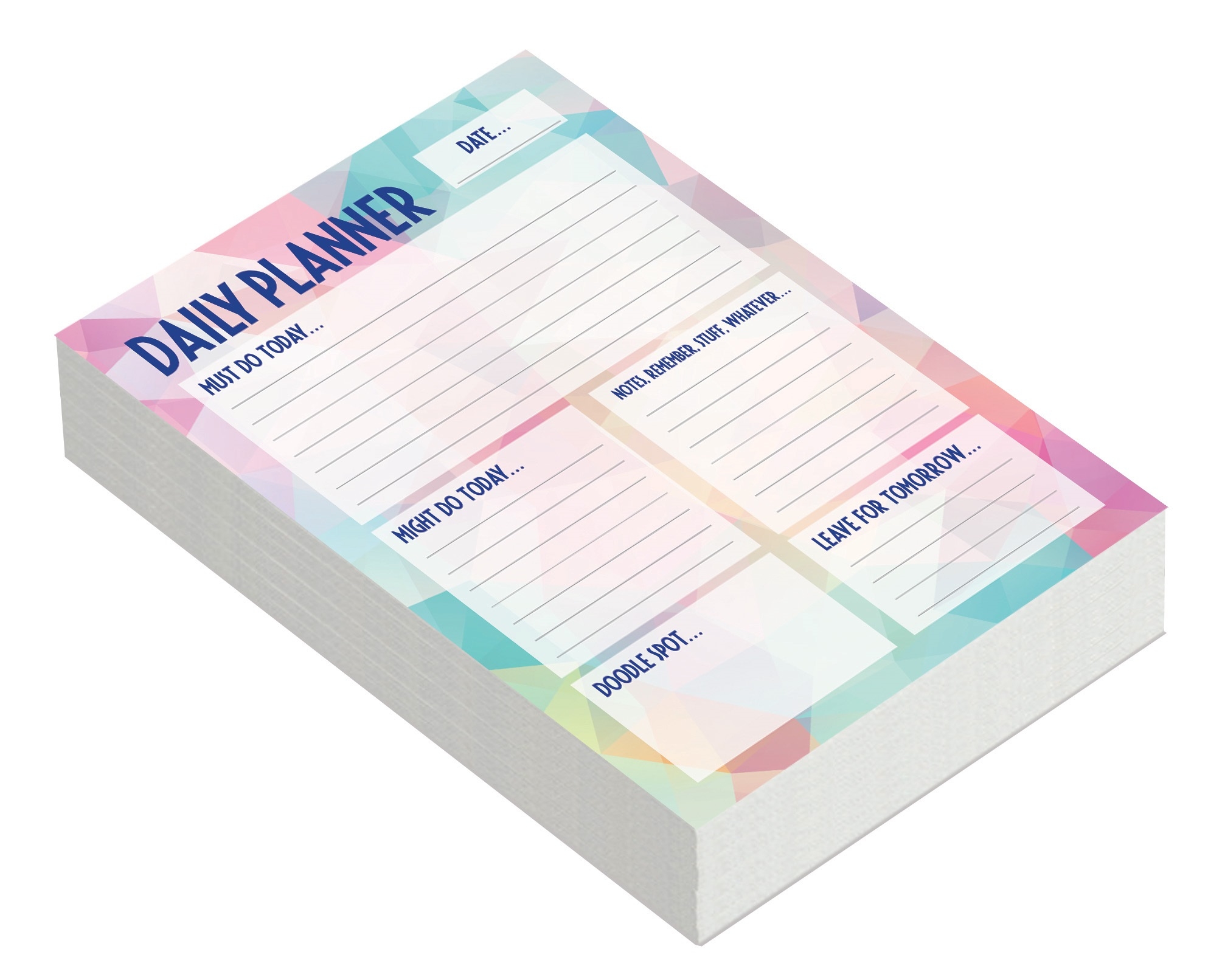 DAILY PLANNER,A5 100 Sheets [Splittable]