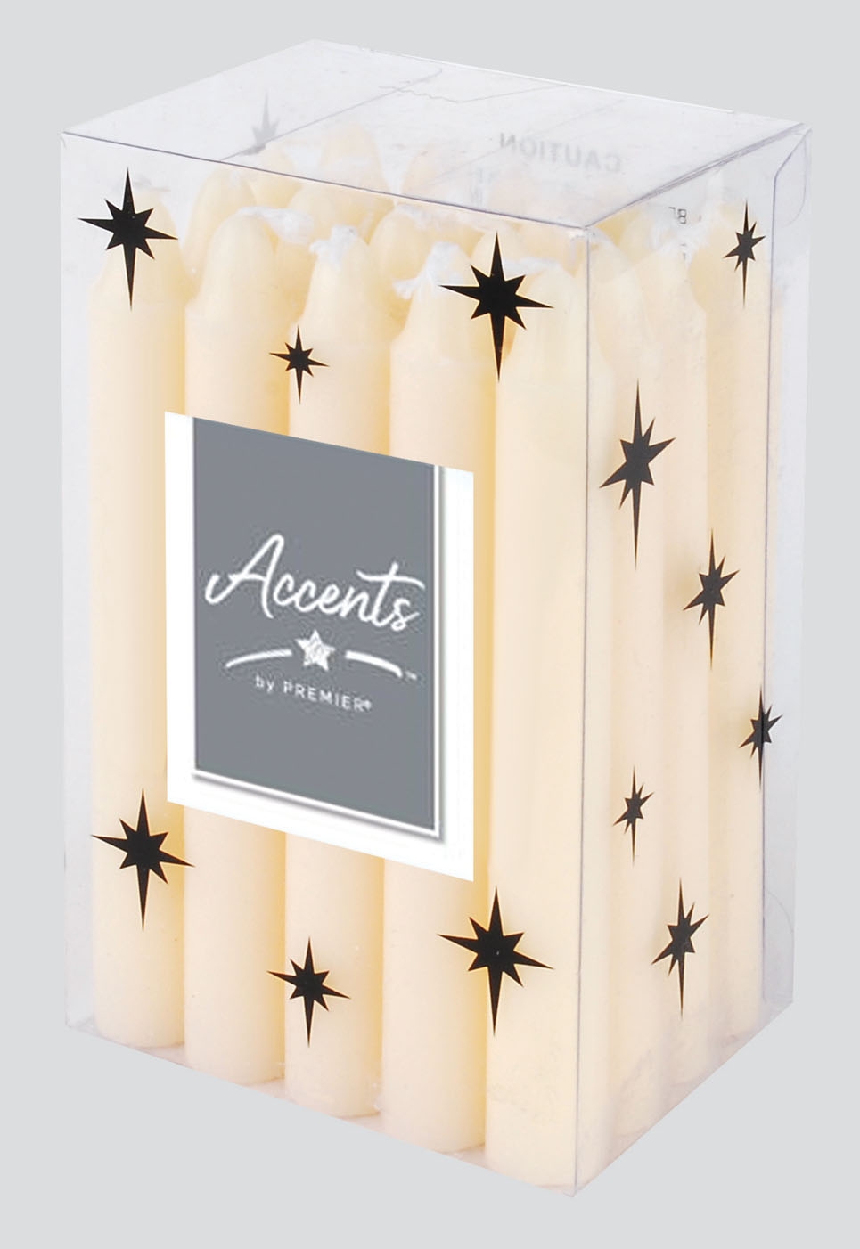 CANDLE,Mini Red & Ivory 10cm in Acetate Box [Packs Only]