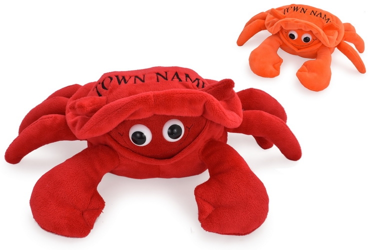 CRAB,Plush 22cm 2 Assorted (No Name Printed on Crab) [Packs Only]
