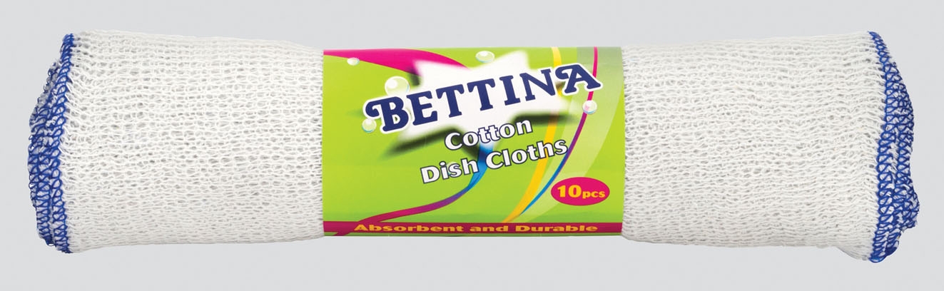 COTTON DISH CLOTHS, 10`s B201 [Splittable]