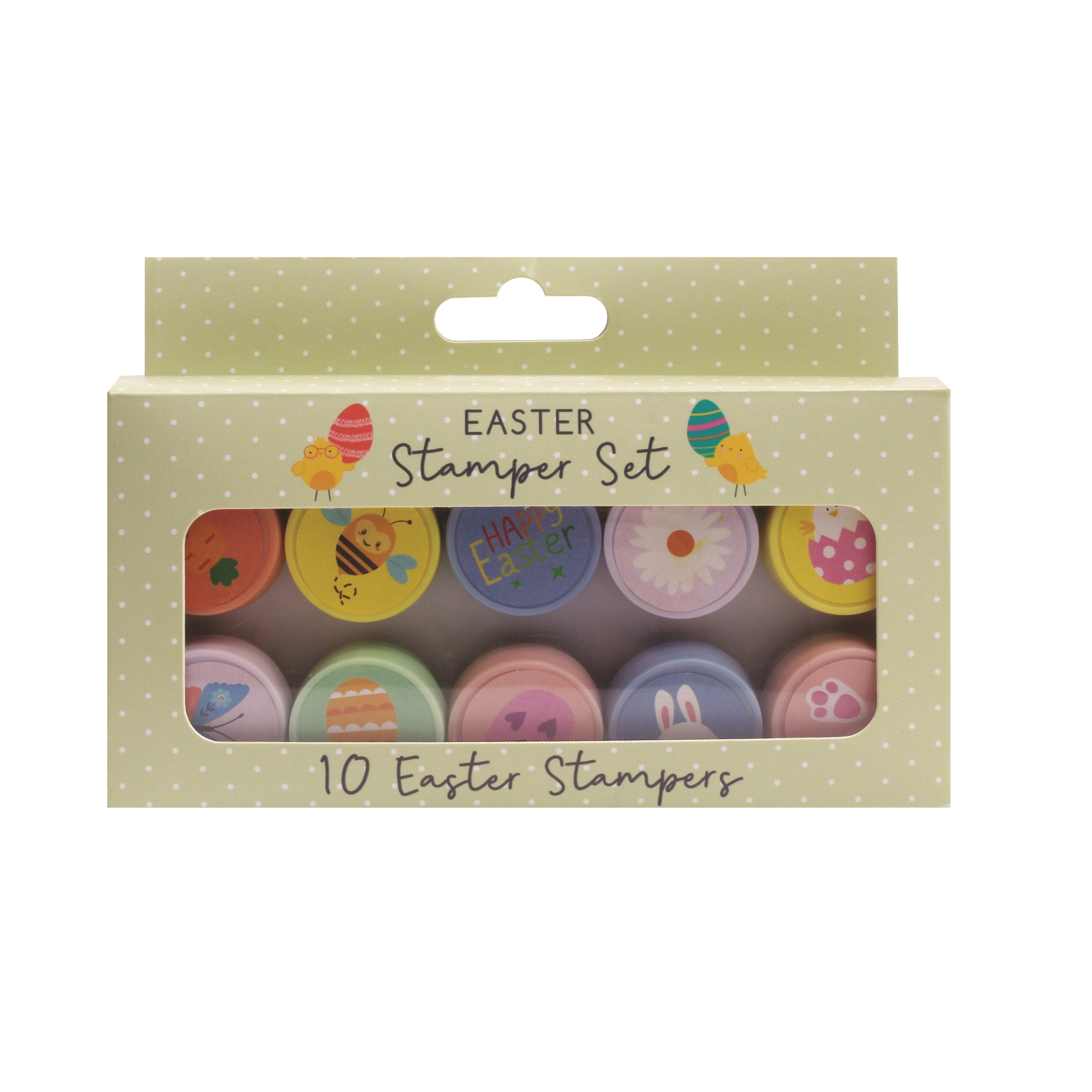 EASTER STAMPER SET,10`s Assorted [Splittable]