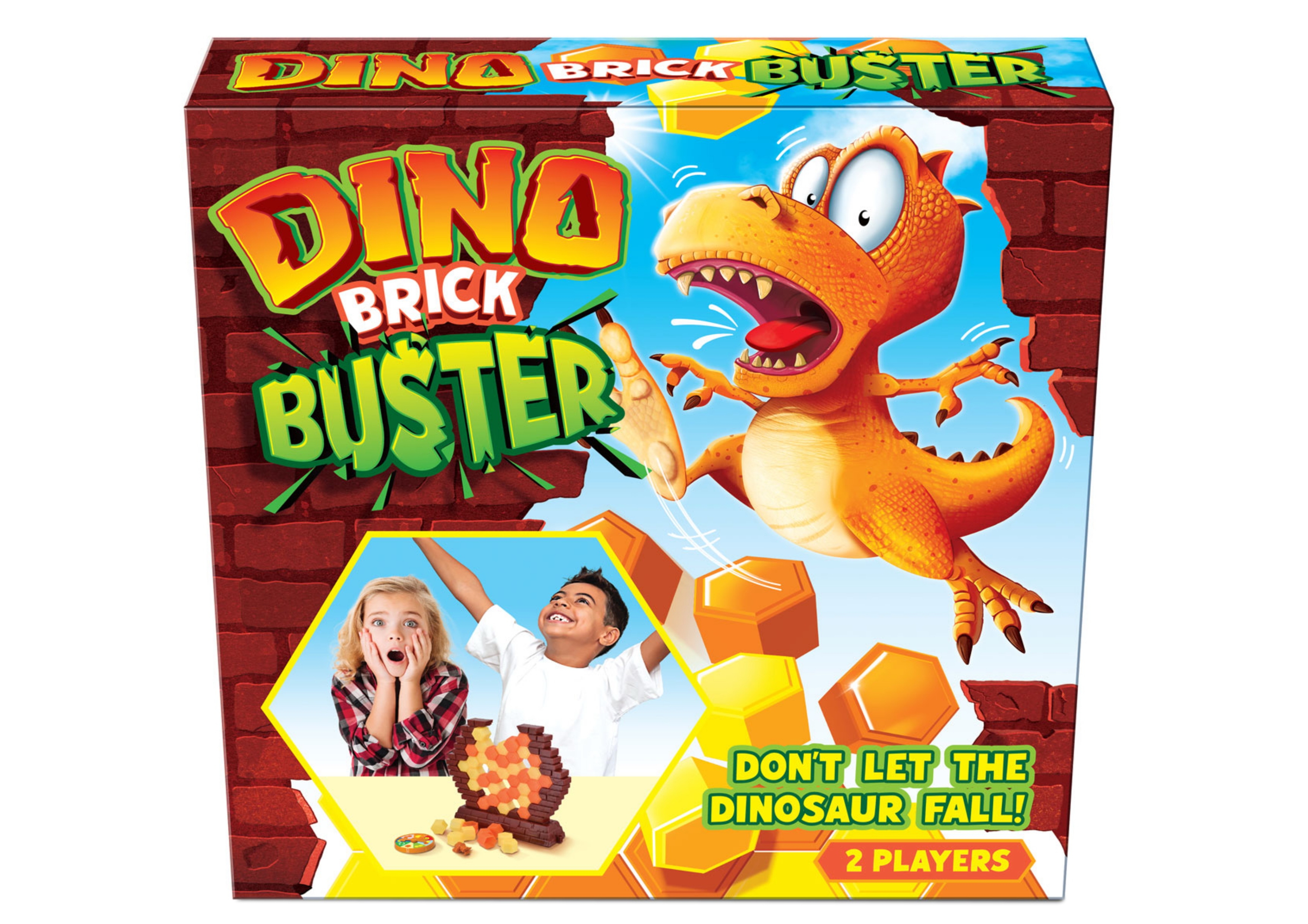 DINO BRICK BUSTER,Boxed