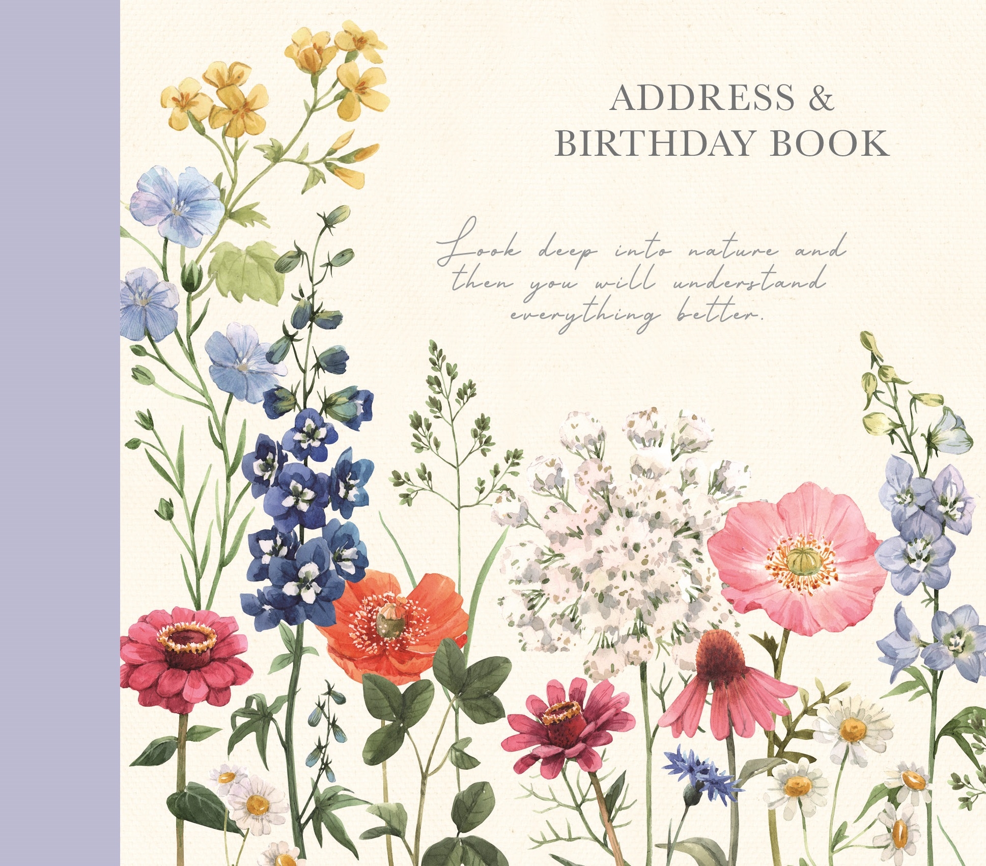 ADDRESS & BIRTHDAY BOOK, Wild Harmony