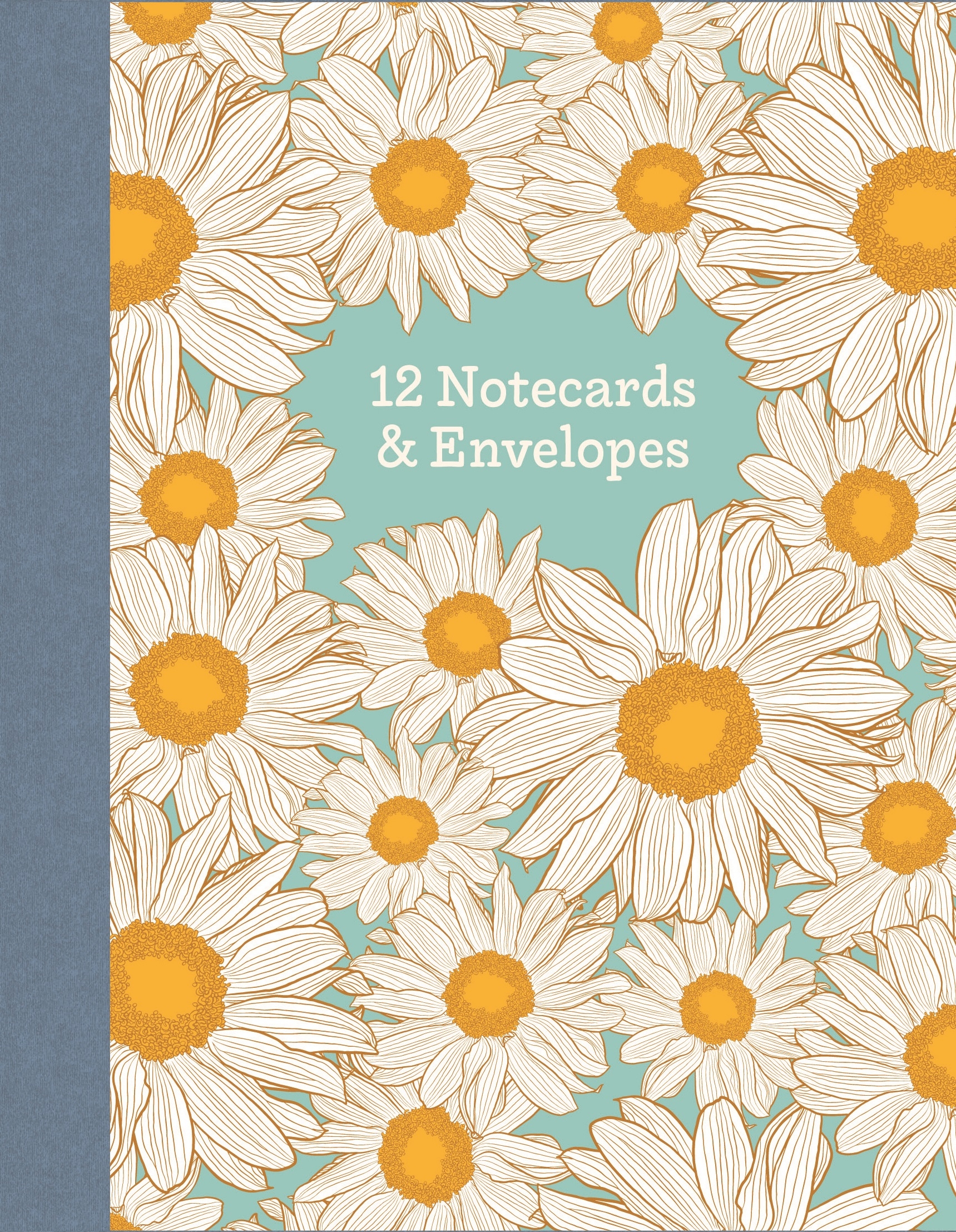 NOTECARDS,Hazy Daisies (Folding Wallet)