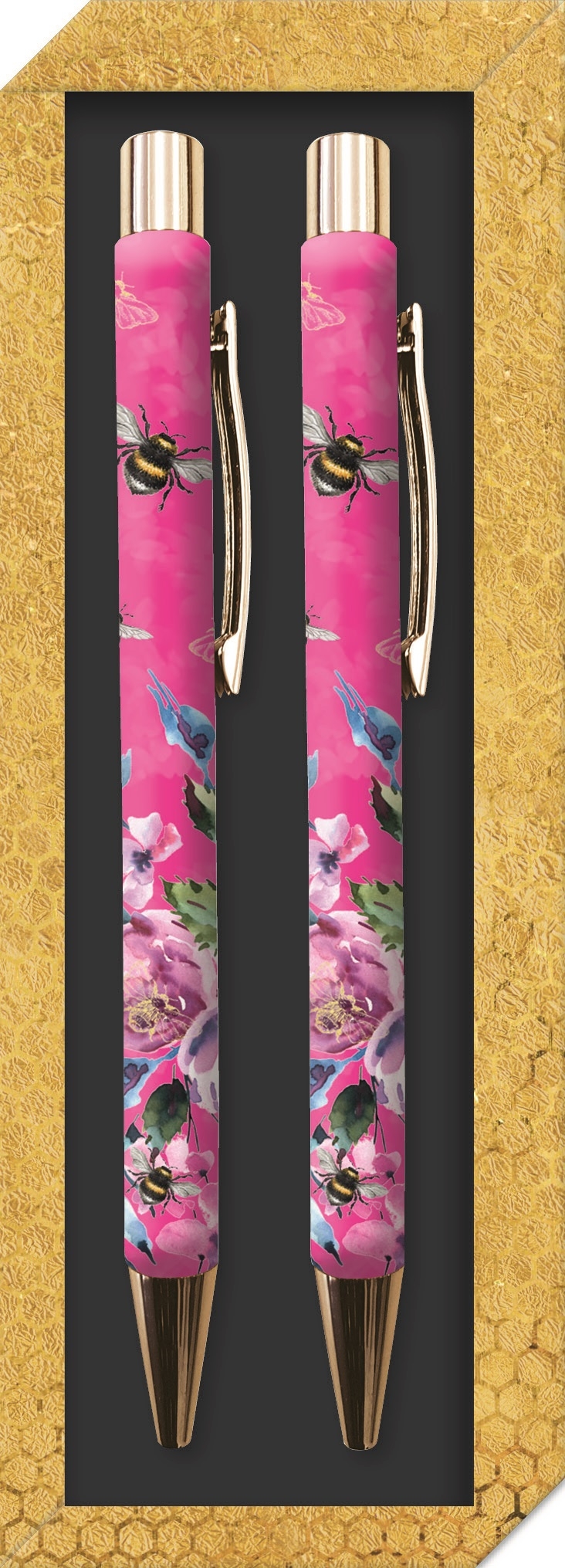 GIFT PEN SET,Queen Bee Boxed (2 Ball Pens)