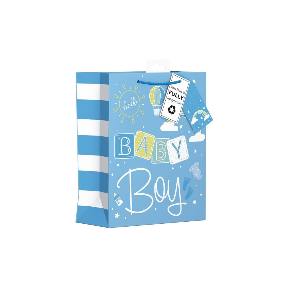 GIFT BAG,Baby Boy (Medium) (Was 1.09) [Packs Only]