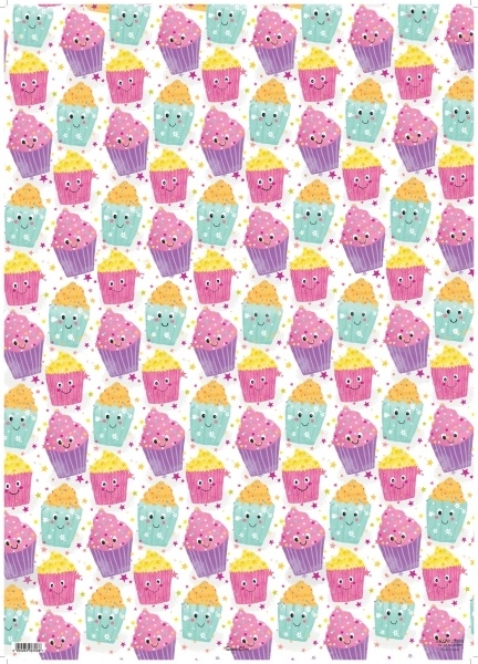 GIFT WRAP, Cup Cake [Packs Only]