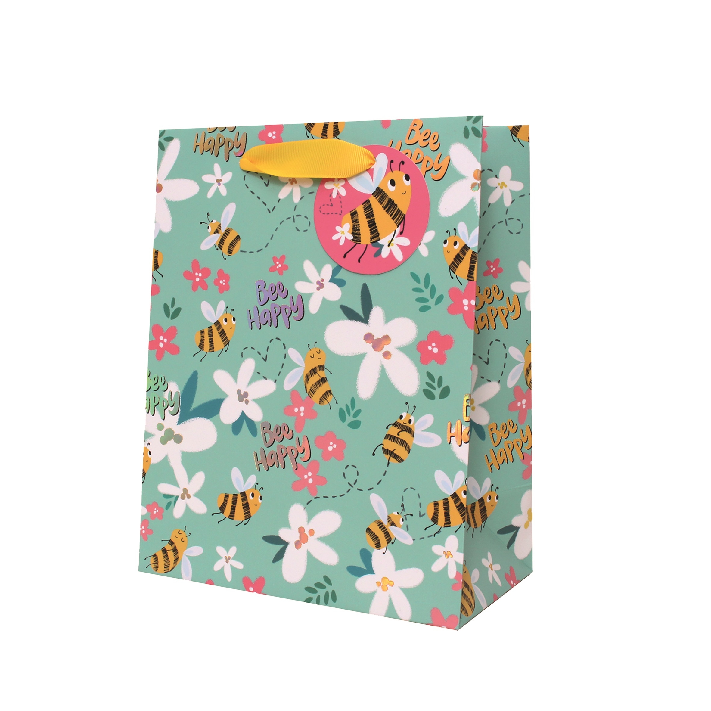 GIFT BAG,Bees Design (Medium) [Packs Only]