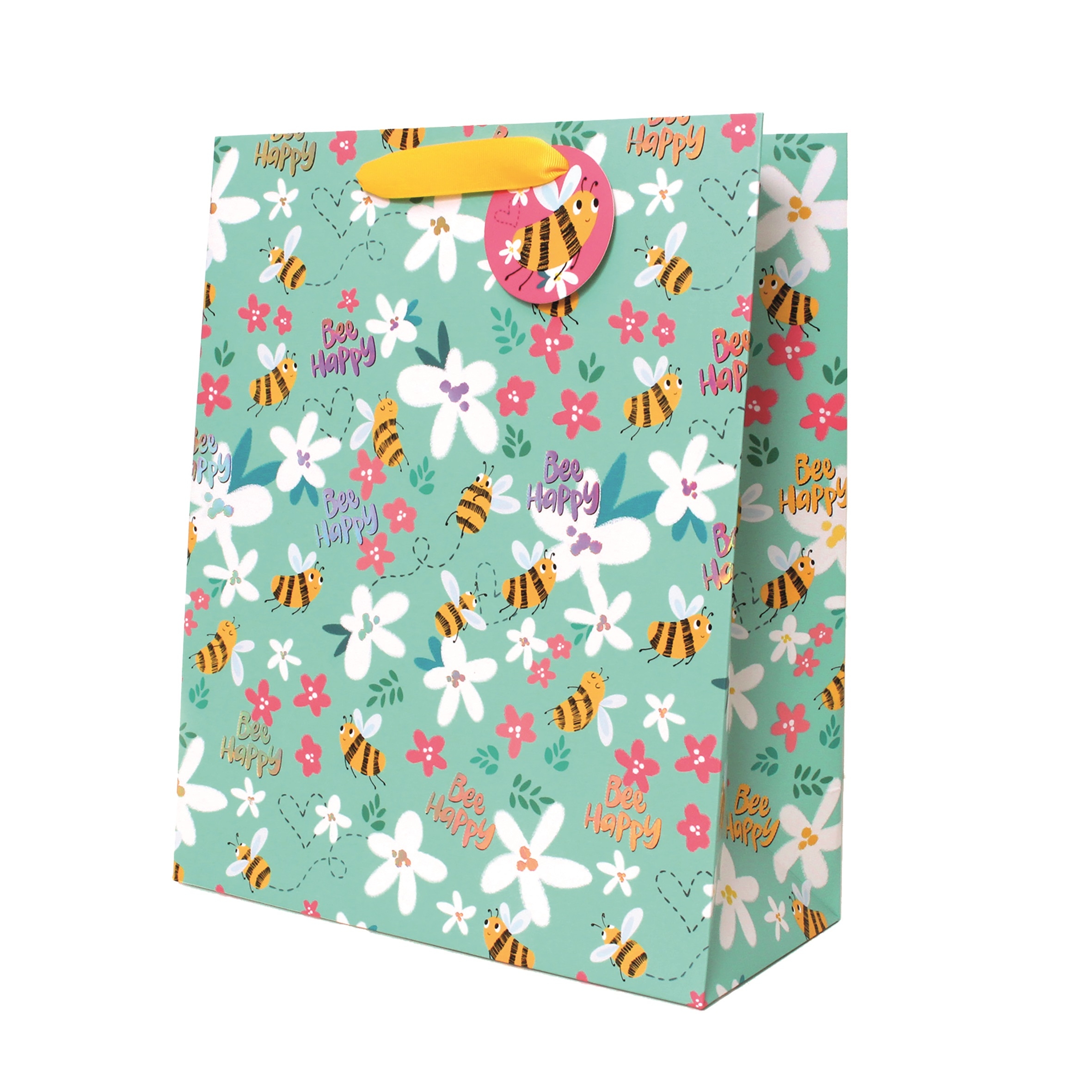 GIFT BAG,Bees Design (Large) [Packs Only]