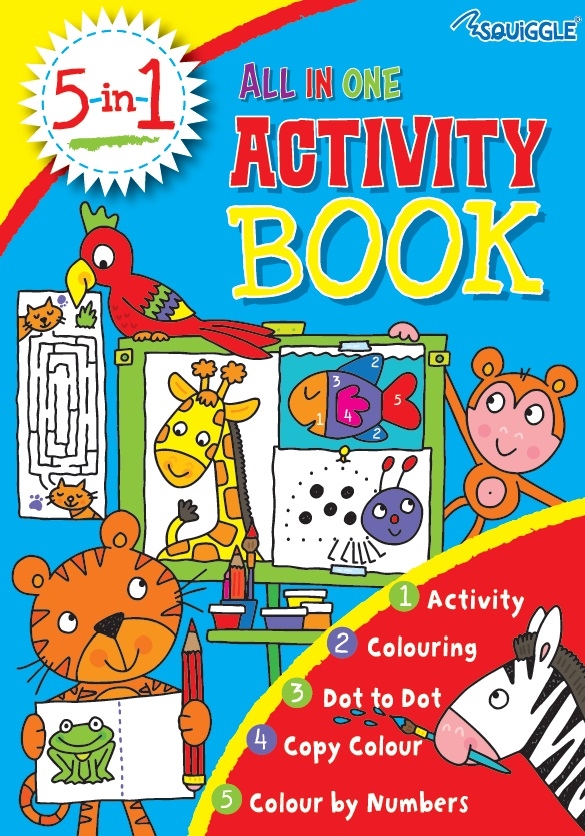ACTIVITY BOOK,All in One, A4 [Packs Only]