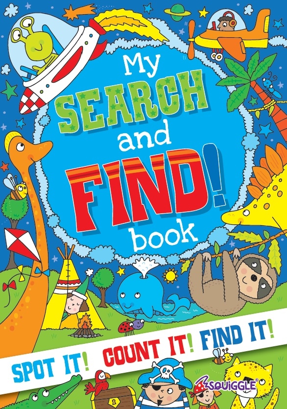 ACTIVITY BOOK,Search & Find A4 2 Assorted [Packs Only]