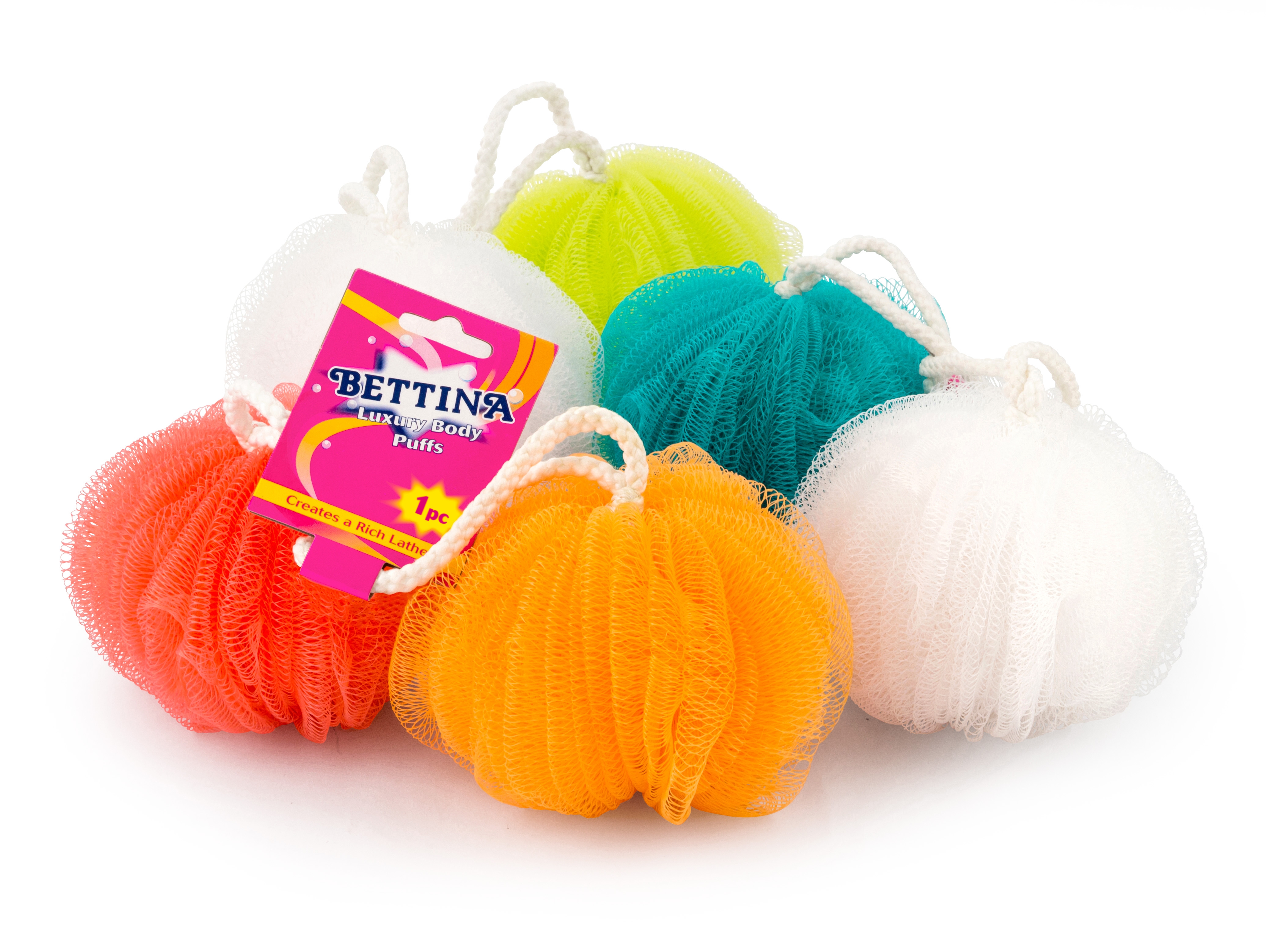 LUXURY BODY BUFF Assorted Colours H/pk [Splittable]
