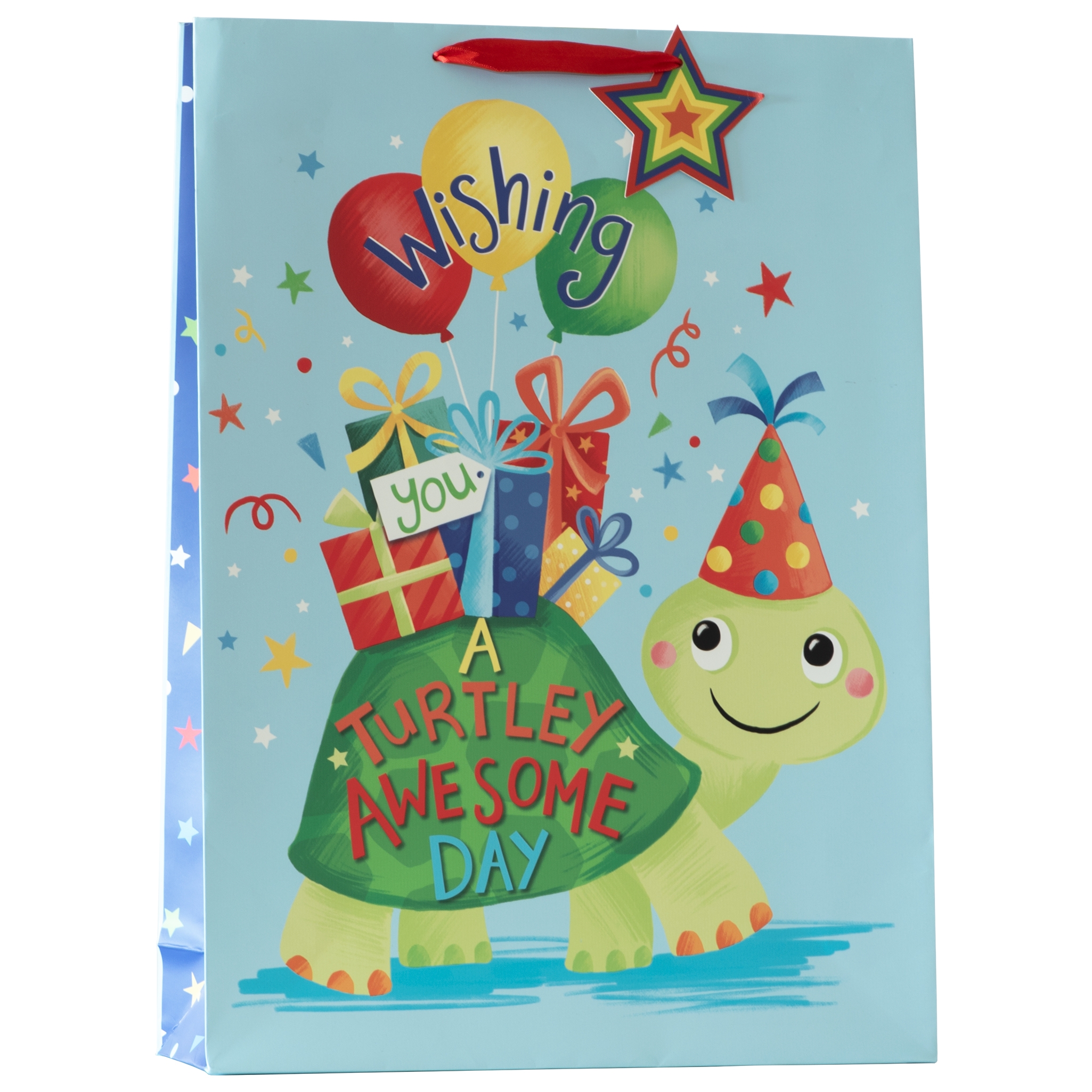 GIFT BAG,Turtley Awesome (Extra Large) (Was 1.89) [Packs Only]