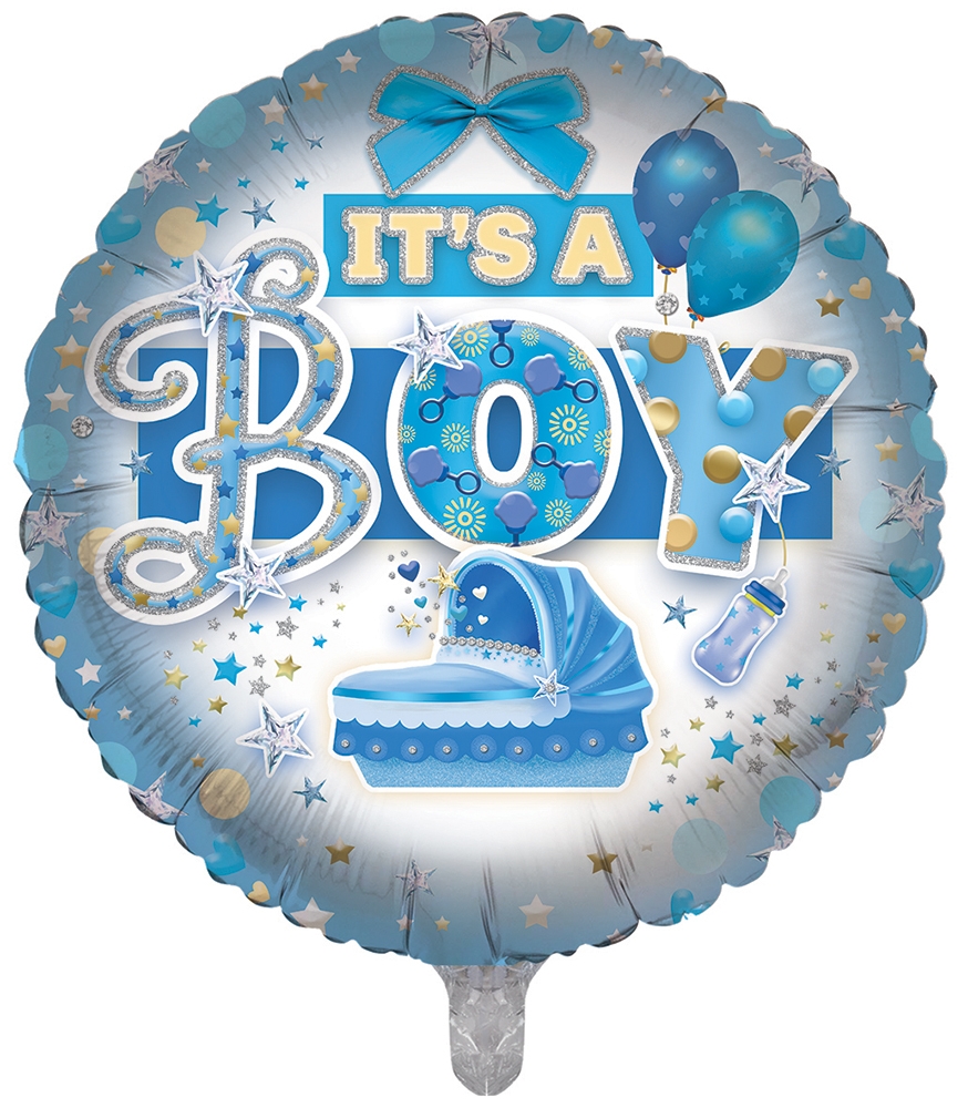 BALLOONS,It`s A Boy (Helium Foil) [Packs Only]