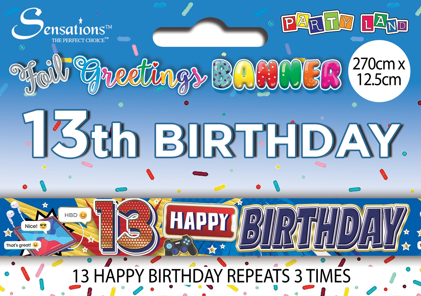 BANNER,Age 13 Male [Packs Only]