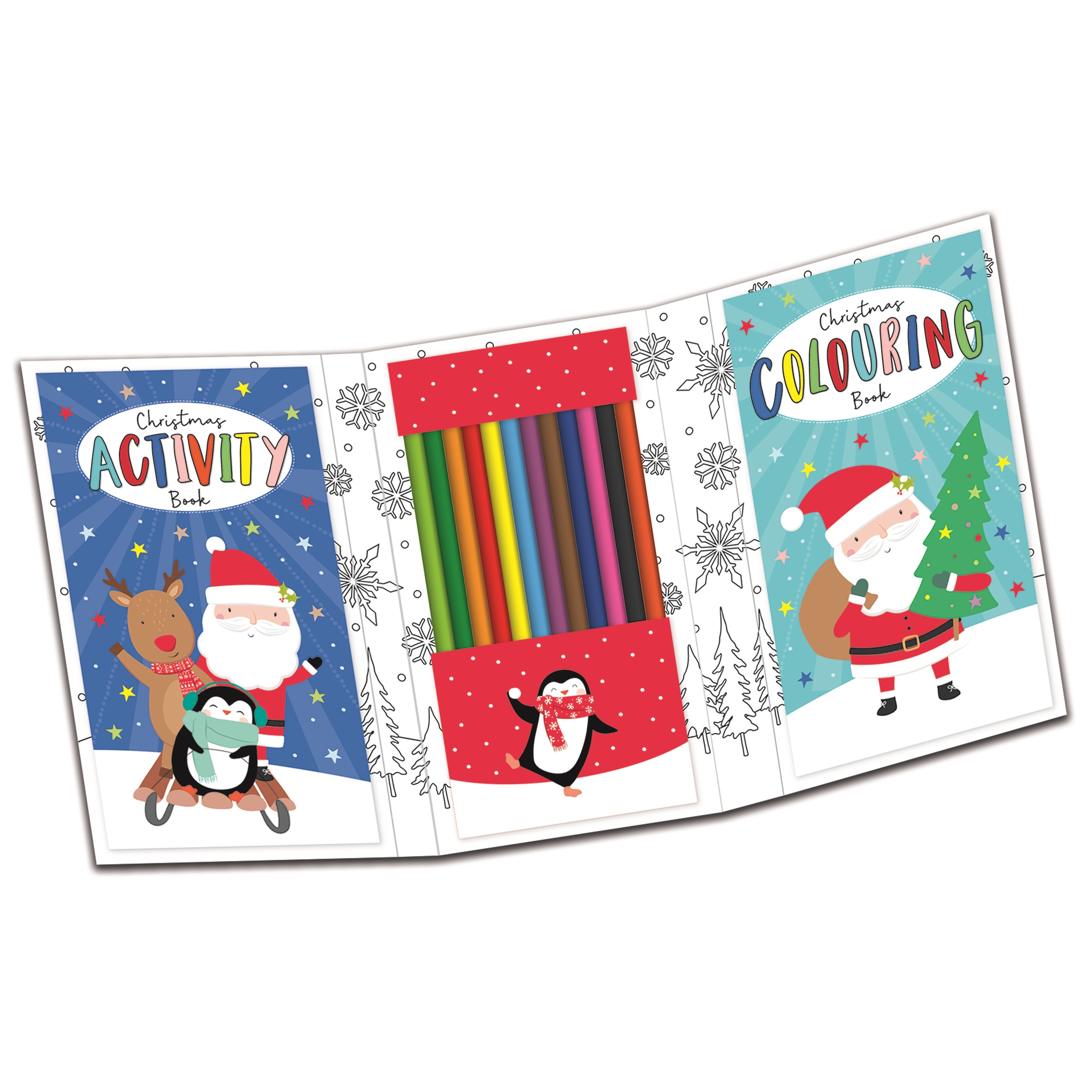 ACTIVITY SET,Christmas Travel Elastic Closure (Was 2.99) [Packs Only]