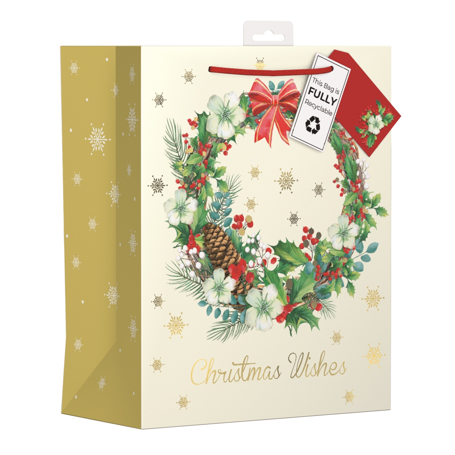 GIFT BAG,Foliage (Large) (Was 1.39) [Packs Only]